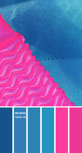 Whereas in a cmyk color space, it is composed of 0% cyan, 58.8% magenta. Blue And Hot Pink Color Scheme Color Palette 74 1 Fab Mood Wedding Colours Wedding Themes Wedding Colour Palettes