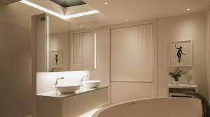 Amazing gallery of interior design and decorating ideas of bathroom lighting in bathrooms by elite interior designers. Paul Nulty Talks Bathroom Lighting To Homes Gardens Nulty