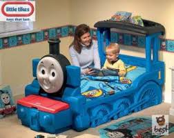 Voll funktionsfähig gebracht großes schienen verkaufen ein tolles bett. Little Tikeslokomotiven Bett Fur Kinder Ab 2 Jahre Im Tollen Thomas On Popscreen
