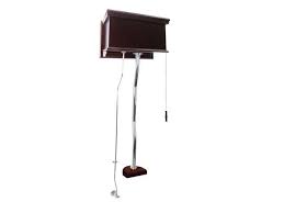 Peerless toilet tank repair kit ideal for most applications. Dark Oak High Tank Pull Chain Toilet Conversion Kit Chrome Zpipe Newegg Com