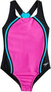 Girls 7 16 Speedo Sport Splice One Piece Swimsuit Swimsuits Girls Speedo Swimsuit One Piece Swimsuit