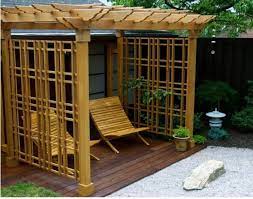 Various Styles Of Japanese Trellises Pergola Gazebos Small Garden Pergola Backyard Pergola Outdoor Pergola