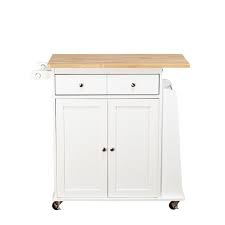Target has a number of affordable options, but this black unit — with its turned legs, slatted shelving, and french kitchen island from crate & barrel: Tms Sonoma Kitchen Cart White Walmart Com Walmart Com