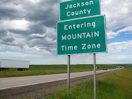 Interstate Highway Time Zone Crossings Twelve Mile Circle An Appreciation Of Unusual Places