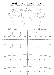 Download Free Printable Nail Art Template Printable Nail Art Printable Nail Art Stencils Printable Nail Art Templates