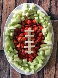 Fruit appetizers recipe indexone of the largest collections of trusted party and holiday appetizer recipes on the internet. Football Fruit Tray For The Big Game Desert Chica