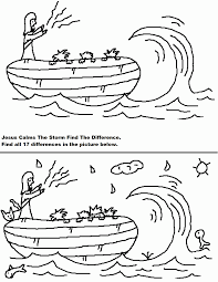 When the storm arose, jesus slept in the bottom of the boat while the disciples reacted in fear because the high . Jesus Calming The Storm Coloring Page Coloring Home