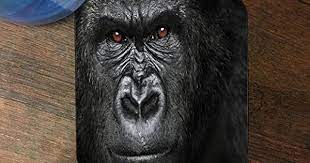 gorilla face silicone drink beverage coaster 4 pack by gorilla cases see this great image kitchen utensils and gadge gorilla face drink coasters gorilla