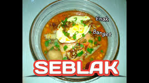 Ada banyak banget varian seblak yang bisa anda buat. Cara Membuat Seblak Tanpa Kencur Asli Bikin Nagih Youtube