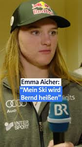 Was würdet ihr so machen, wenn ihr einen Hang komplett für euch hättet? 😎,  Ski-Allrounderin Emma Aicher hat für euch die einzig richtige Antwort! ⛷❤️,  #BR24Wintersport #EmmaAicher #DSV #Wintersport ...