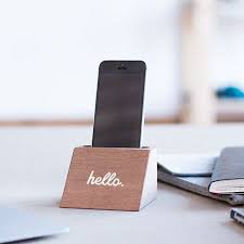 Soportes Para Telefonos Moviles De Madera Woody Dock Support Telephone Phone Holder Usb Flash Drive
