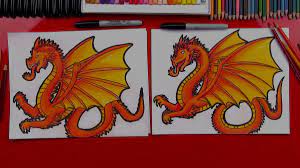 How to draw a dragon's body. Art For Kids Hub Art Projects For Kids And The Whole Family Art For Kids Hub Art And Craft Videos Draw A Dragon