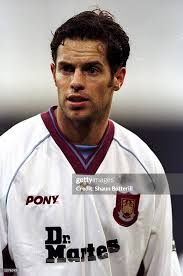 Portrait of Scott Minto of West Ham United during the FA Carling... News  Photo