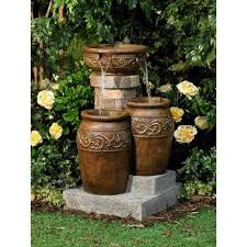 Tuscan Indoor Outdoor Patio Yard Floor Water Fountain With Lights Ebay Fountains Outdoor Patio Fountain Garden Water Fountains