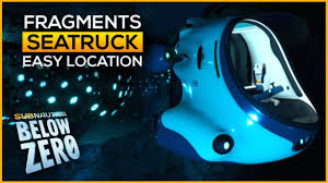 The seatruck is a modular undersea vehicle, somewhat resembling a submersible train. Easy Seatruck Fragment Location Subnautica Below Zero Youtube