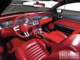 Custom Mustang Interior 2006 Ford Mustang Gt Interior Ford Mustang Gt 2006 Ford Mustang Ford Mustang Accessories