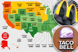 is california mcdonalds more expensive than texas mcdonalds