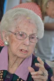 Kathleen blows out 100 candles