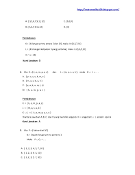 Check spelling or type a new query. Kumpulan Soal Dan Pembahasan Himpunan