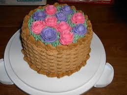Birthday Cake For Mother 2 Layer Mother S Day Cake With Images Cake Cake Flavors Mothers Day Cake
