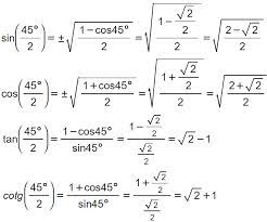 Bisezione, duplicazione , parametriche, werner,. Formule Di Bisezione Seno E Coseno Con Dimostrazione
