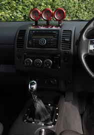 Lifted Nissan Frontier Navara 2 5 Diesel Auxiliary Gauges Turbo Boost Oil Pressure And Vaults Custom Stainless Steel Trim My Lifted Truck Nissan Navara D40 Nissan Navara Nissan 4x4