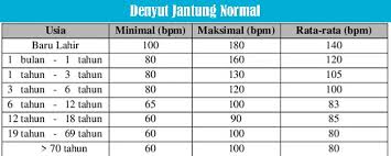 Jumlah nadi seseorang boleh berbeza dari orang lain. Ketahui Denyut Jantung Normal Sesuai Tingkatan Usia Kumau Info