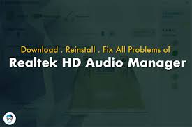 Nov 05, 2020 · realtek hd audio drivers is a software package for realtek high definition audio codec. How To Download And Reinstall Realtek Hd Audio Manager In Windows 10