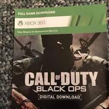 Call Of Duty Black Ops Digital Full Game Download Code Xbox 360 Xbox 360 Spiele Gameflip