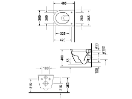 Check spelling or type a new query. Duravit Darling New 360 X 485mm Wall Mounted Compact Toilet 2549090000