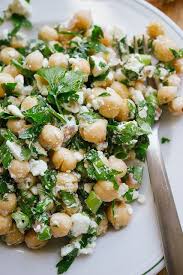 Chickpea Feta And Parsley Salad Healthy Recipes Recipes Food
