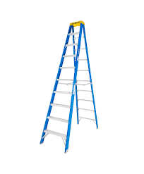 Likewise the question how many meter in 10 foot has the answer of 3.048 m in 10 ft. Aabtools Gazelle G3010 10 Ft Fiberglass Step Ladder For Working Height Up To 14 Ft