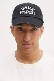 A.P.C. cotton baseball cap Casquette Eden black color at PRM US