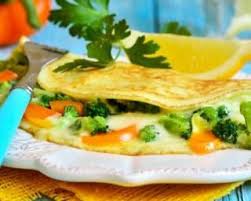 Recette De Omelette Brocoli Et Carotte A L Emmental Leger Recette Recettes De Cuisine Saine Omelette Blanc D Oeuf Recette Omelette
