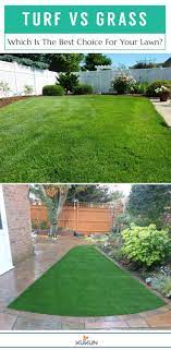 Turf Vs Grass Your Comprehensive Comparison Guide Artificial Turf Backyard Front Lawn Landscaping Turf Backyard