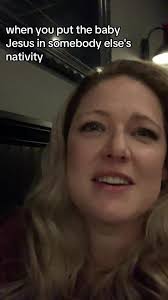 That time my mom snuck Baby Jesus into somebody else’s nativity… #7fishes  #christmaseve #italianmom #christmas #nativity