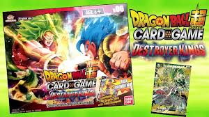 Maybe you would like to learn more about one of these? Destroyer Kings Booster Box Unboxing Dragon Ball Super Card Game Youtube