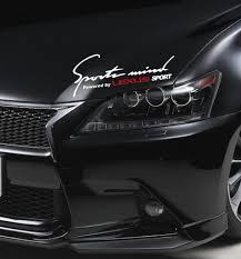 Sports Mind Lexus Is 200 250 300 350 C Es Gs 430 Rx Decal Sticker Emblem Logo W Emblem Logo Decals Stickers Lexus