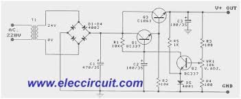 Circuit diagram variable power supply circuit. 0 30v Variable Power Supply Circuit Diagram Pdf Google Search Circuit Diagram Power Supply Circuit Electronic Circuit Projects