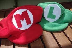 This Listing Is For An Instant Download Of My Mario And Luigi Hat Pdf Pattern This Pattern Includes A Printab Mario And Luigi Hats Mario And Luigi Luigi Hat