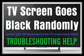 Roku smart tv black screen fix tcl hisense and more how to reboot k p like subscribe. Tv Screen Goes Black Randomly Power Light Still On