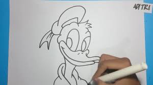 Bebek putih, american bebek pekin burung mallard goose, bebek, hewan, fauna png. Cara Menggambar Kartun Donal Bebek How To Draw Donald Duck Youtube