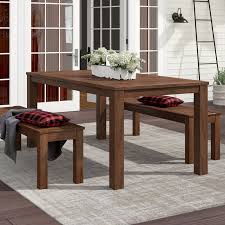 The laurel dining collection makes it easy for you to promote sustainability in a lovely, classic and functional way in your home. Laurel Foundry Modern Farmhouse Rockefeller Solid Wood Dining Table Reviews Wayfair