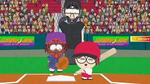Distributed by and airing on comedy central, it follows the surreal adventures of four young boys who live in the small town of south park, colorado. South Park Su Twitter Don T Throw It So Hard Or So Close Next Time Is It Cold Out Here Baseball Kylescousinkyle Http T Co 1lbvqzpooc