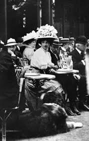 France Terrasse Du Cafe De La Paix Paris C 1900 Detail C Albert Harlingue Roger Viollet Old Paris Vintage Paris Old Photos