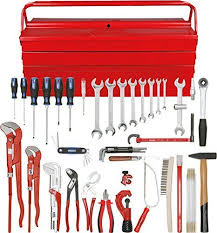 Ks Tools 1160186 Plumbers Kit 34pcs Metal Box By Ks Tools Check Out This Great Product Metal Box Tool Boxes For Sale Air Conditioner Accessories