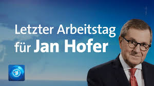 Kennt in deutschland fast jeder zuschauer. Letzte Sendung Jan Hofer Verlasst Die Tagesschau Youtube