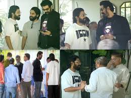 ఇంటికొచ్చేసిన అల్లు అర్జున్.. టాలీవుడ్ ప్రముఖుల సంఘీభావం (ఫొటోలు) | Allu Arjun returns home, Tollywood celebrities show solidarity | Sakshi