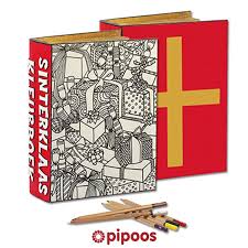 Pipoos Surprise Boek Van Sinterklaas Sinterklaas Zelfgemaakte Kerst Knutselen Kartonnen Kunst