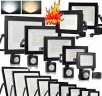 LED Floodlight 230V 10W 20W 30W 50W 100W 200W 300W 500W Outdoor Spotlight  Spotli